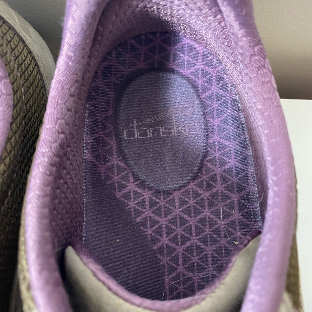 DANSKO Light Brown Suede Walking Shoe Lifestyle Sneakers Size 42 about 11.5 - Picture 10 of 12